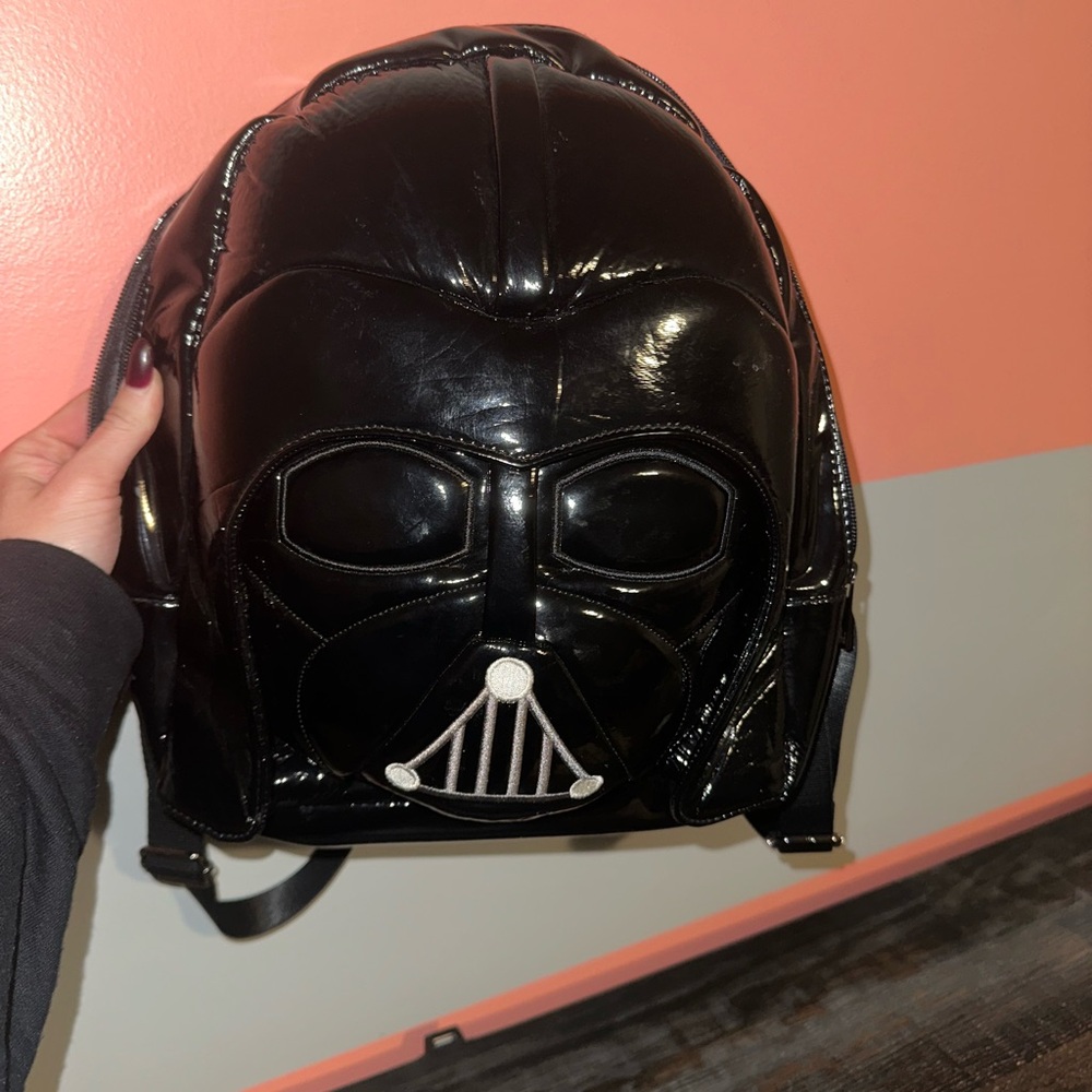 Black Darth Vader Backpack
